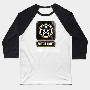 Answer The Call - WITCH ARMY - Distressed Motherland: Fort Salem Baseball T-Shirt